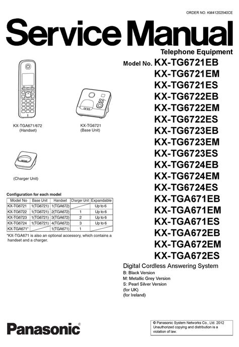 User manual Panasonic KX.